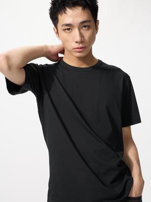 AIRism Cotton Crew Neck T-shirt