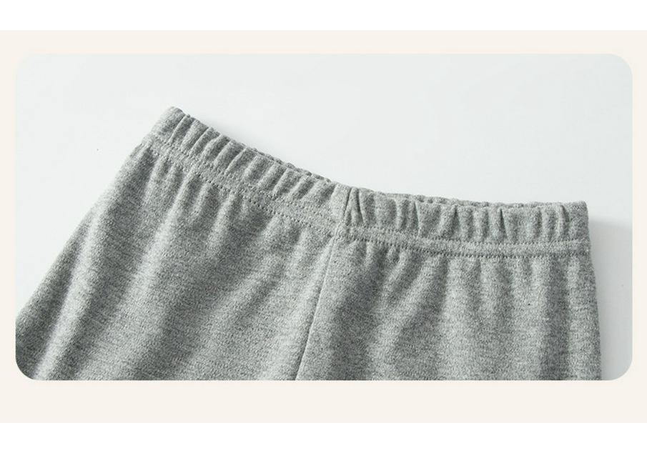 Children's Pure Cotton Autumn/Winter Set - Boys & Girls Junior High - Underwear & Trousers