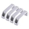 Industrial-Grade Thickened Silver Aluminum Handle for Electrical Box, Cabinet, or Drawer
