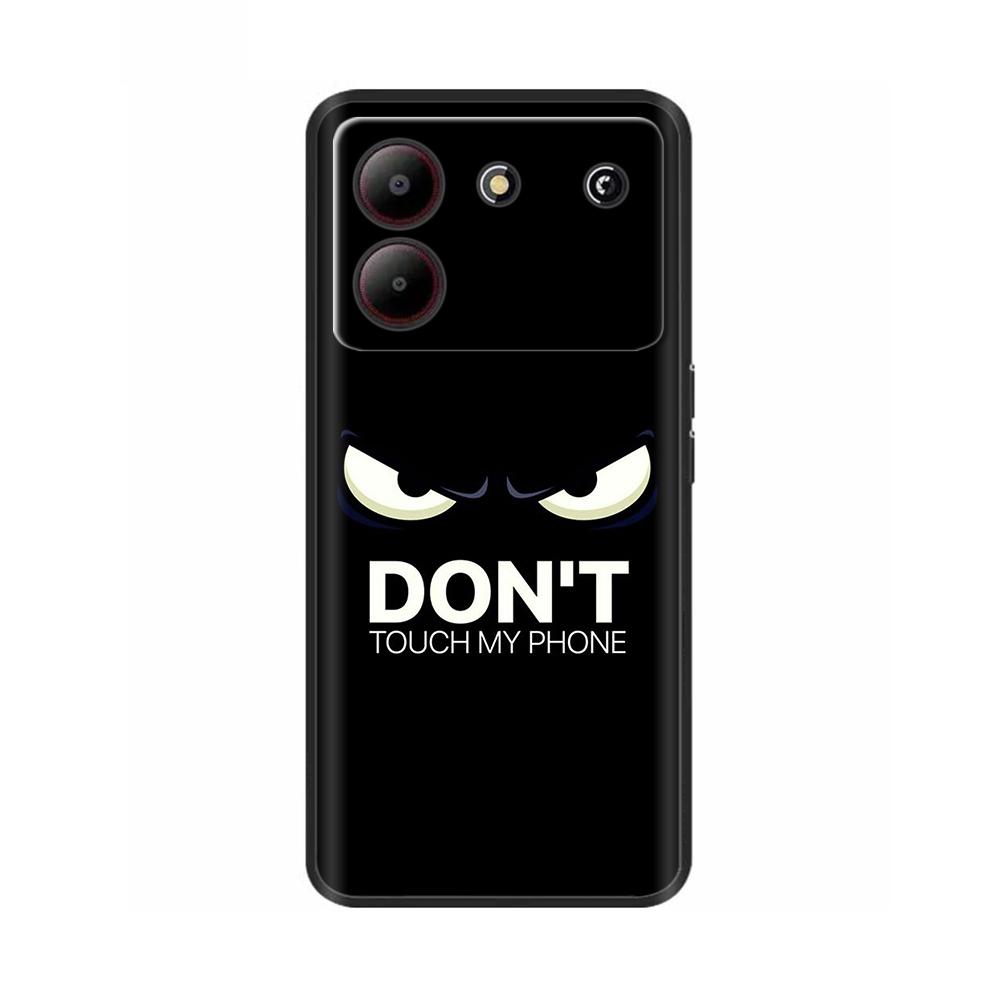 For ZTE Blade A54 Case Cover Black Protective Soft Silicone Phone Cases For ZTE Blade A54 TPU Coque Fundas For ZTE Blade A54