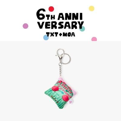 Pre-order TXT 6th Anniversary TXT+MOA Cushion Key Ring