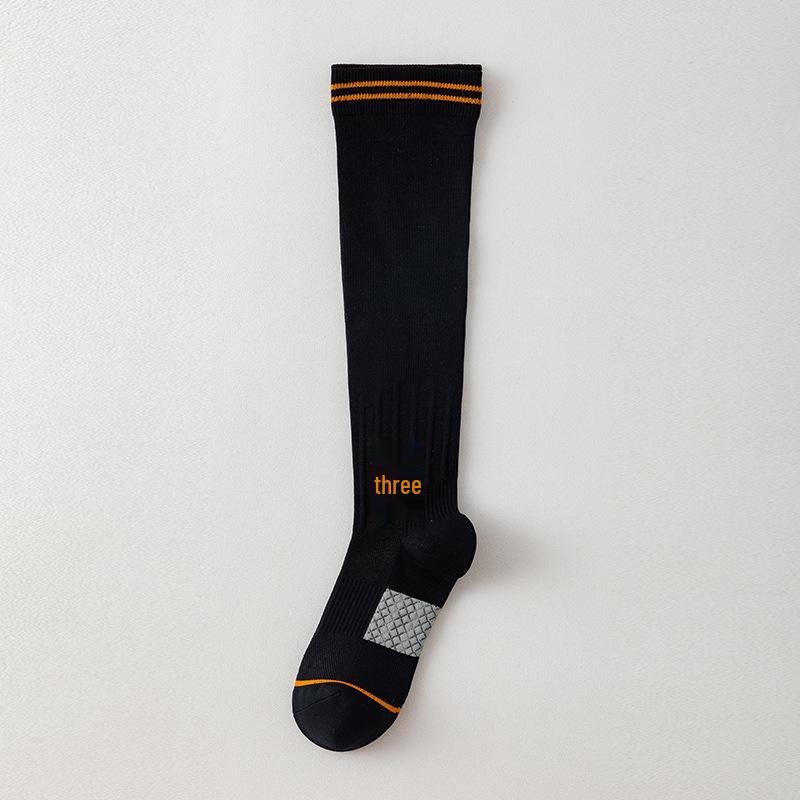 All-Season Mid-Calf Compression Socks for Yoga, Running, Jump Rope, Fitness, Aerobics, and Calf Slimming