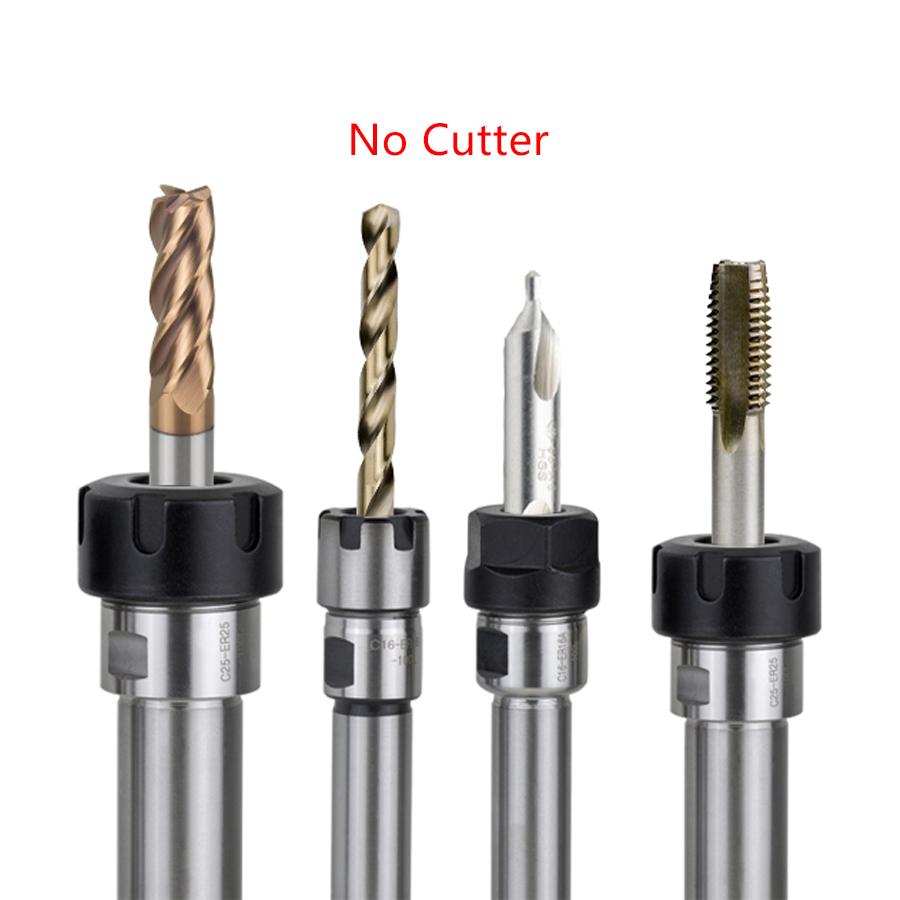 C10 C12 C16 C20 C25 C32 C40 100L 150L 200L ER8 ER11 ER16 ER20 ER25 ER32 Lathe CNC ER Collet Straight Shank Milling Extension Rod