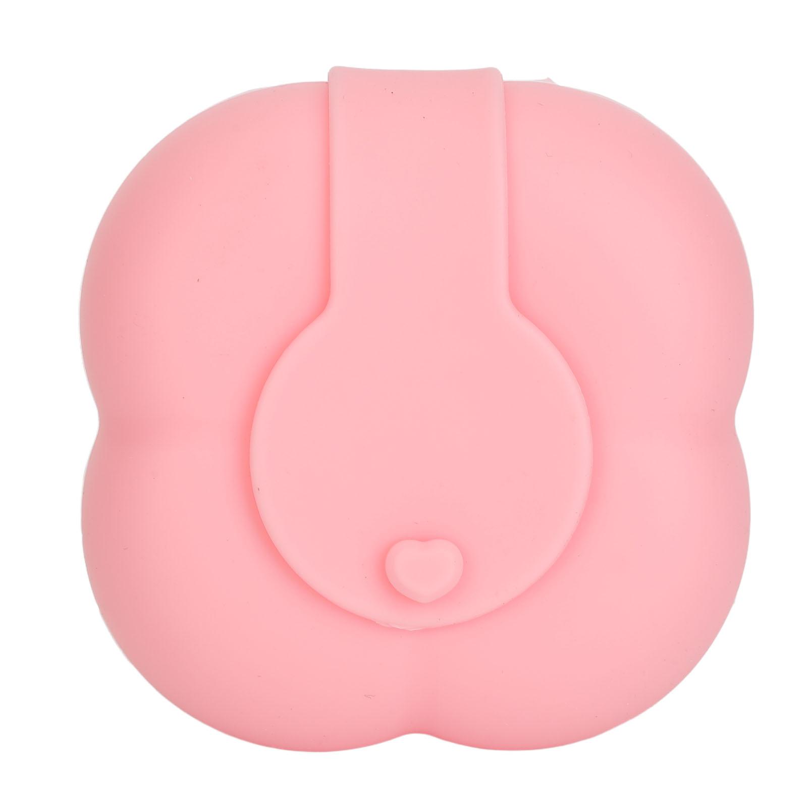 

Силиконовая сумка для ватного диска, моющийся пылезащитный чехол для пудры, портативная сумка для хранения ватного диска для Trav