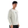 Li Ning Fitness Series Fleece Lined Warm Round Neck Sports Casual Letter Sweatshirt Men Sweatshirt AWDV973-1
