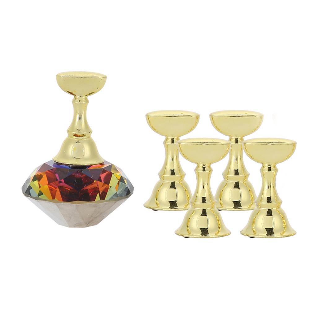 Nail Holder False Nail Tip Practice Stand Crystal Base Holder Nail Art Display Manicure #1