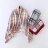 /Winter Fleece Blanket With Buckle, Soft And Skin-Friendly Nap Blanket