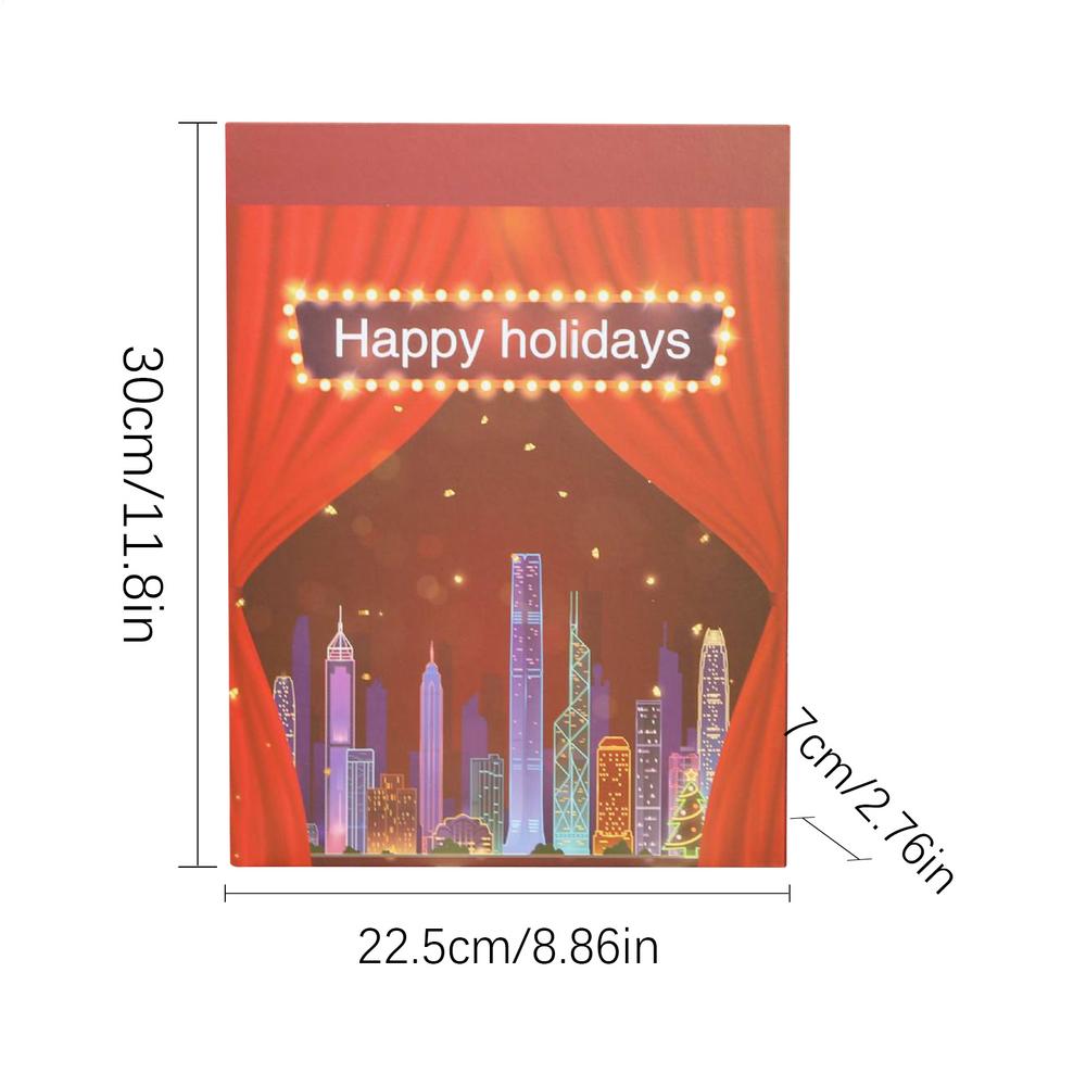 

Christmas Advent Boxes 12 Days Christmas Party Supplies 12 Grids Wrapping Case With Number For Holiday Birthday Wedding Others