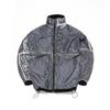 Fm91.02 Teddy Bear & Paisley Reversible Jacket Black