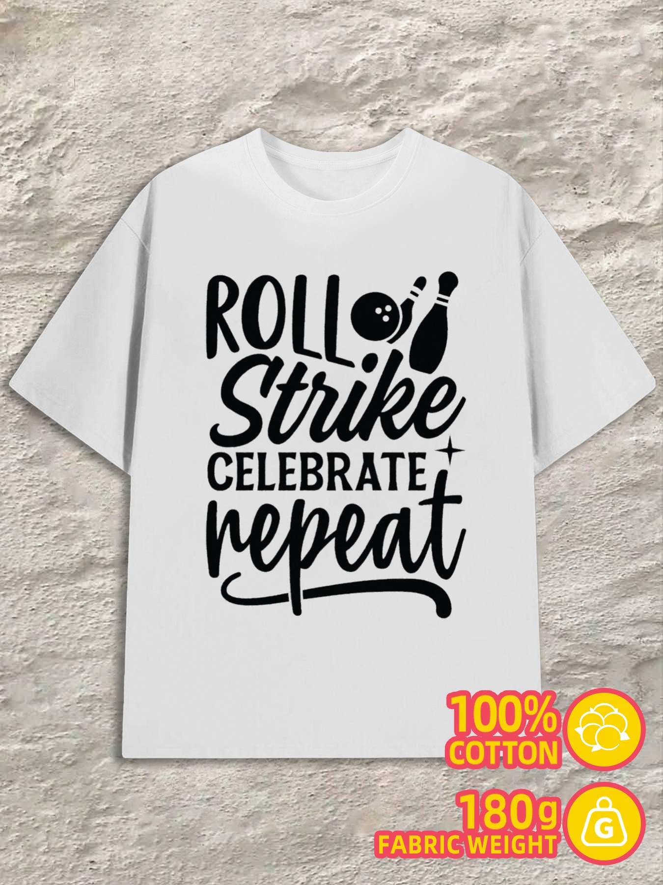 Top Y2K Bowling Celebration Shirts T-Shirts White 3XL