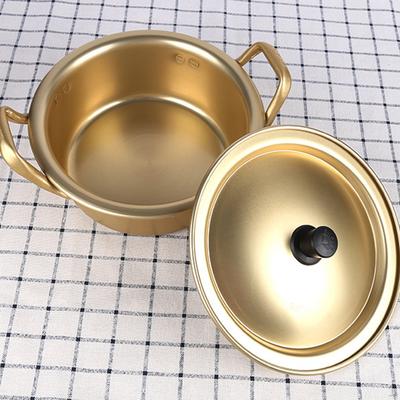 Korean Noodle Ramen Ramyun Pot Saucepan with Lid,Size(14, 16, 18, 20cm)