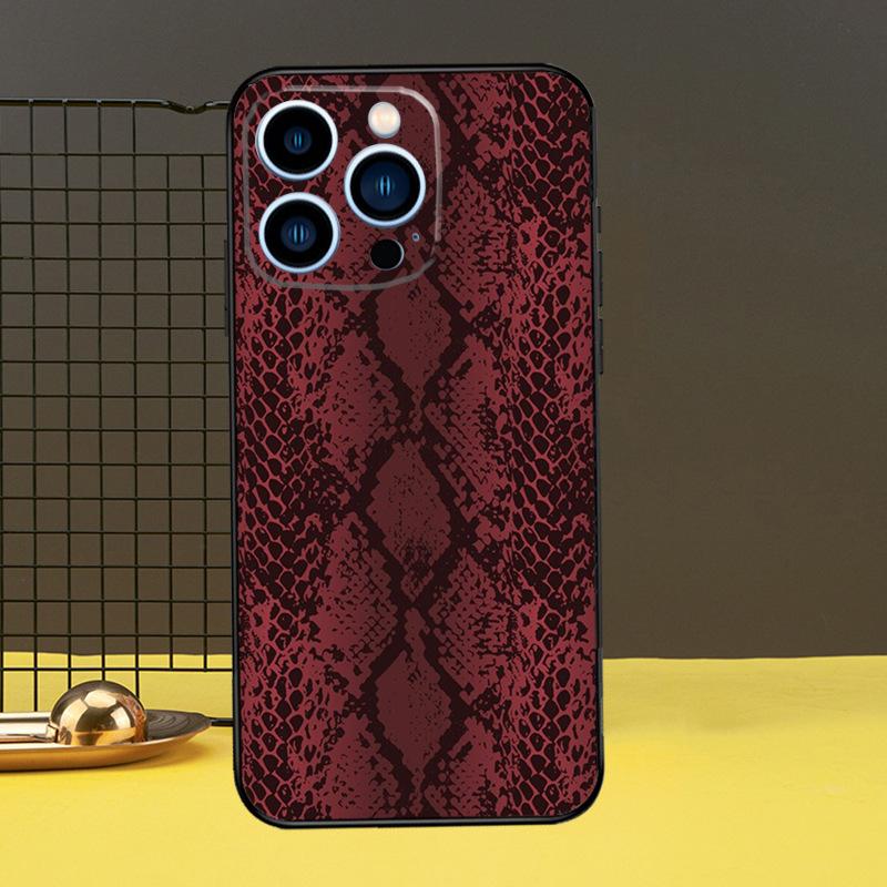 Applicable Iphone Case Cobra Python Snakeskin Phone Case Iphone 11 12 13 14 15 Pro