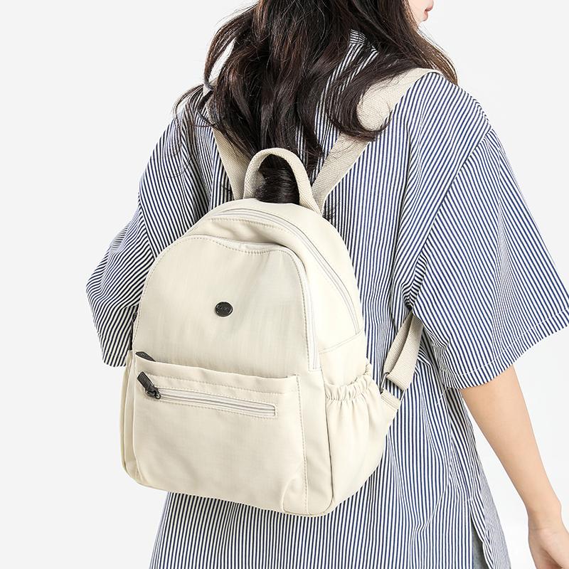 Student Schoolbag Women's Commuter Backpack Water-Repellent Nylon Bag Travel Backpack