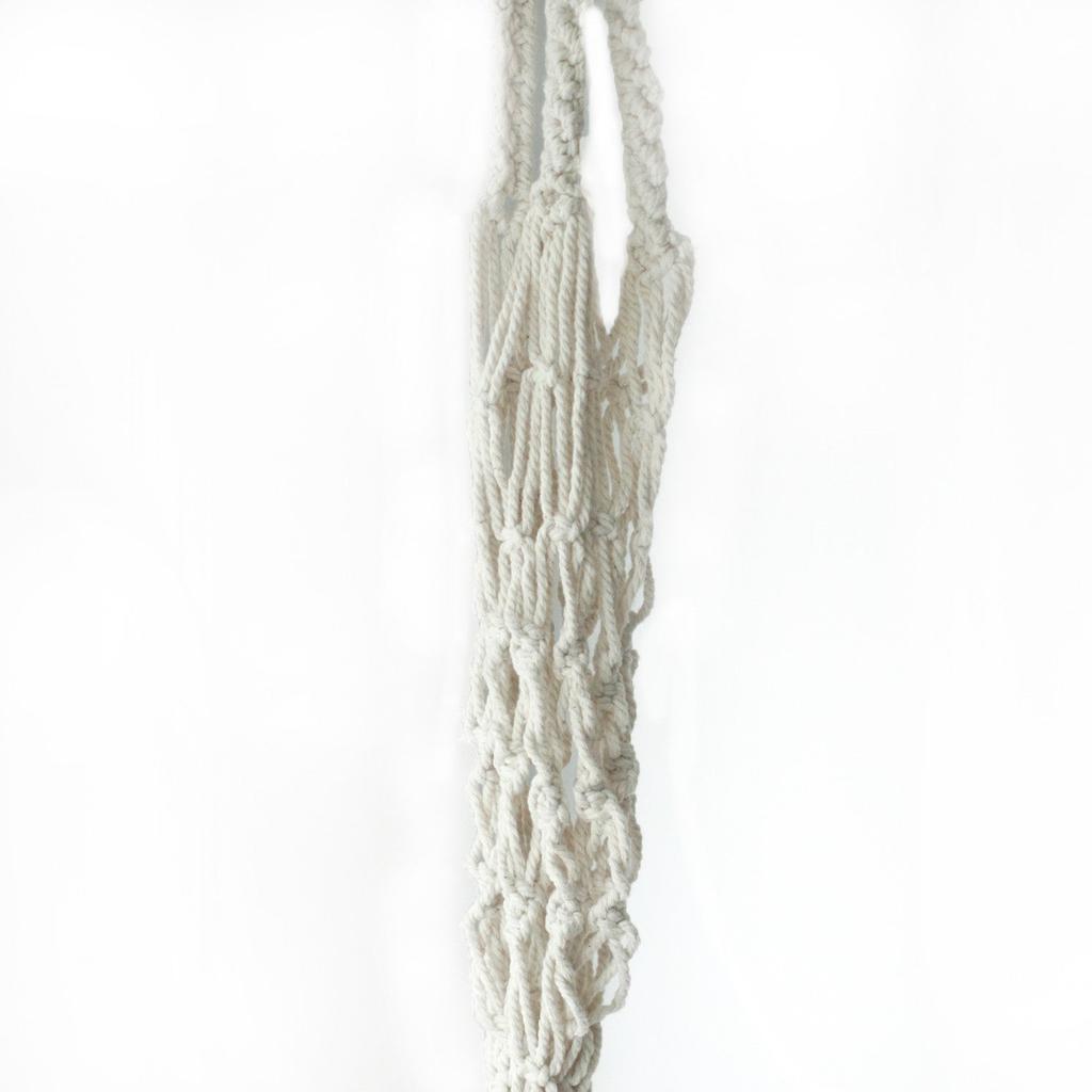 Macrame Pot Holder Extra Long Large