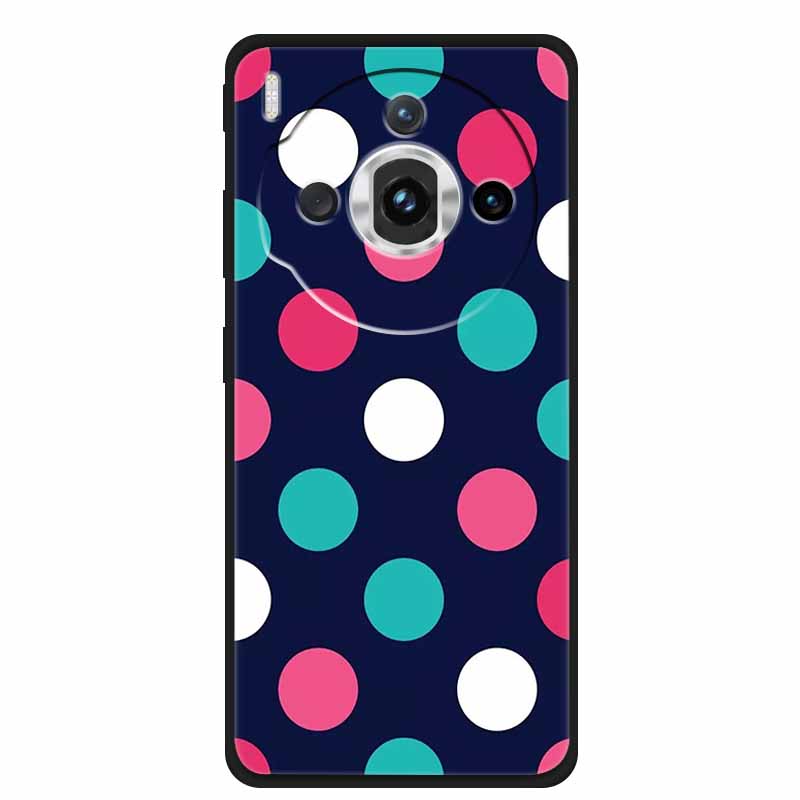 For ZTE nubia Z60S Pro 6.78" Case TPU Soft Black Silicone Painted Cute Cat Starry Cover for Nubia Z60S Pro Luxury Animals Funda