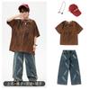 Kids Hip Hop Dance Outfit Set Boys Girls - Cotton Streetwear Performance Costume With Accessories