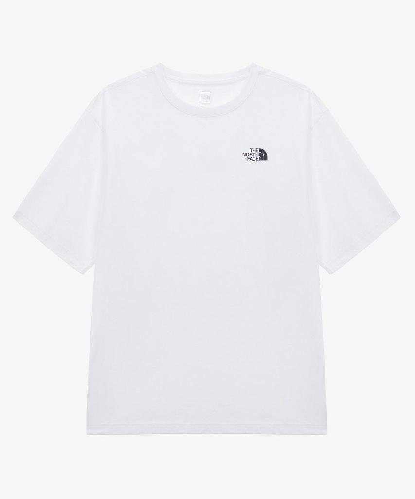 Noseupeiseu Nt7Us68B Men'S Wordline Ex Short Sleeve T-Shirt White
