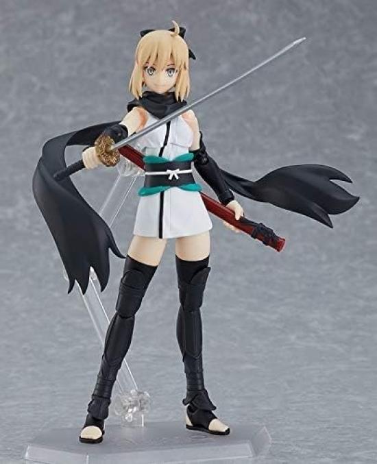 Figma Order Okita bemalte bewegliche Figur Fate/Grand Saber/Souji, nicht maßstabsgetreu, ABS und PVC
