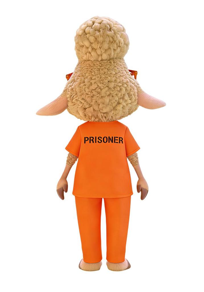 Zootopia Deputy Mayor Sheep Cosplay Costume - Movie-Inspired Party Uniform
