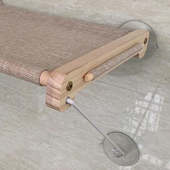 Opvouwbare Kattenhangmat met Sterk Draagvermogen Afneembare Zuignap Kattennest