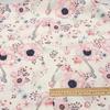 0.5m/1m/2m Cartoon Fairy Tale Printed Encrypted Cotton Linen Fabric for Tablecloths Curtains Sofa Covers Handmade DIY Fabrics