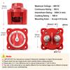 12V-48V 100A-300A Car RV Single tractor Circuit cutter Selector Isolator Disconnect Switch Rotary Battery Camper Accessories