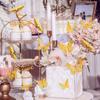 3D Butterfly Wall Decor 48 Pcs 4 Styles 3 Sizes, Butterfly Decorations for Butterfly Birthday Party Decorations Cake Decorations, Removable Stickers
