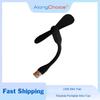 Flexible Portable Mini Fan for Power Bank Notebook Computer Summer Travel Cooling Cooler Mobile Phone USB Gadgets Fans