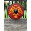 Madieval Rundschild Wikingerrüstung Krieger Holz & Stahl Wikingerrüstung Templer