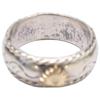 ARIZONA FREEDOM R-45a SILVER K18 Small Sun God Arabesque Ring Ring Silver / Yellow GoldUsed