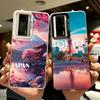 Osaka Tokio Japan Landschaft Stoßfeste Handyhülle für Xiaomi Poco X7 X6 X5 X3 Pro F7 Ultra M8 Redmi 15C 15 14C 13C 12C 10C 13 12 1