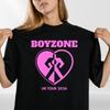 Boyzone UK Tour 2026 Grafik Unisex T-Shirt Retro Musikfan Lässiges Tee Top