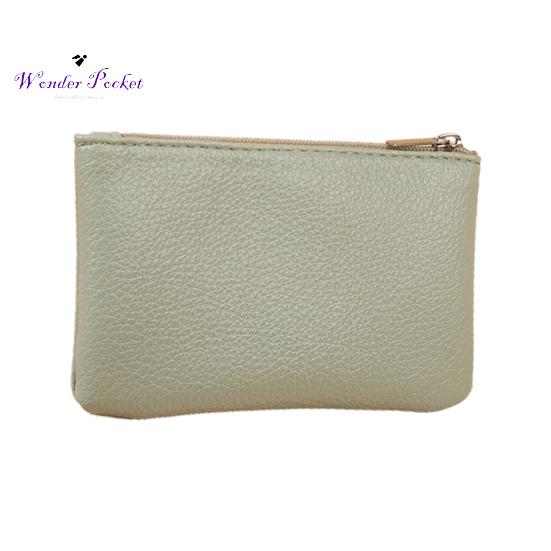 

Женский кошелек, портативный мини-короткий кошелек из искусственной кожи с узором личи, гладкая молния, тонкий кошелек для монет