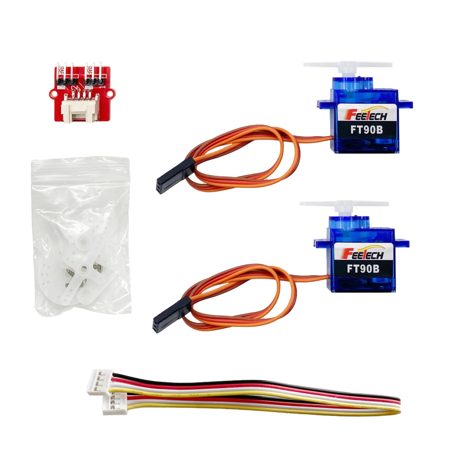 

AkaDako Servo Motor Set Grove Branch 2-Piece (with Board) TFW-SA-SET1