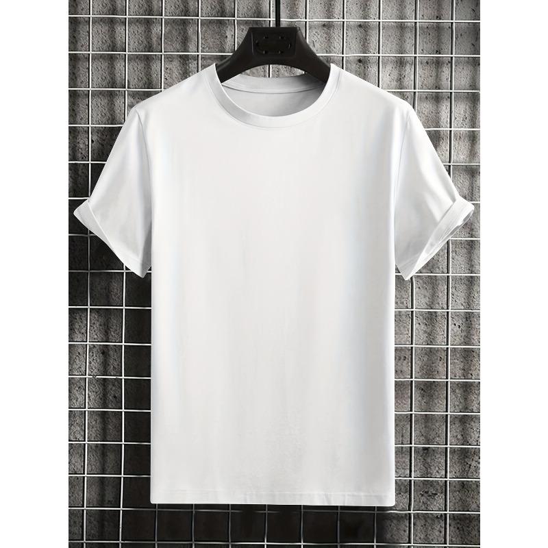 European size Men's Fashion Design Print Hiking Fishing Breathable Daily Casual Versatile Short-Sleeve T-Shirt Casual Comfortable Shirt