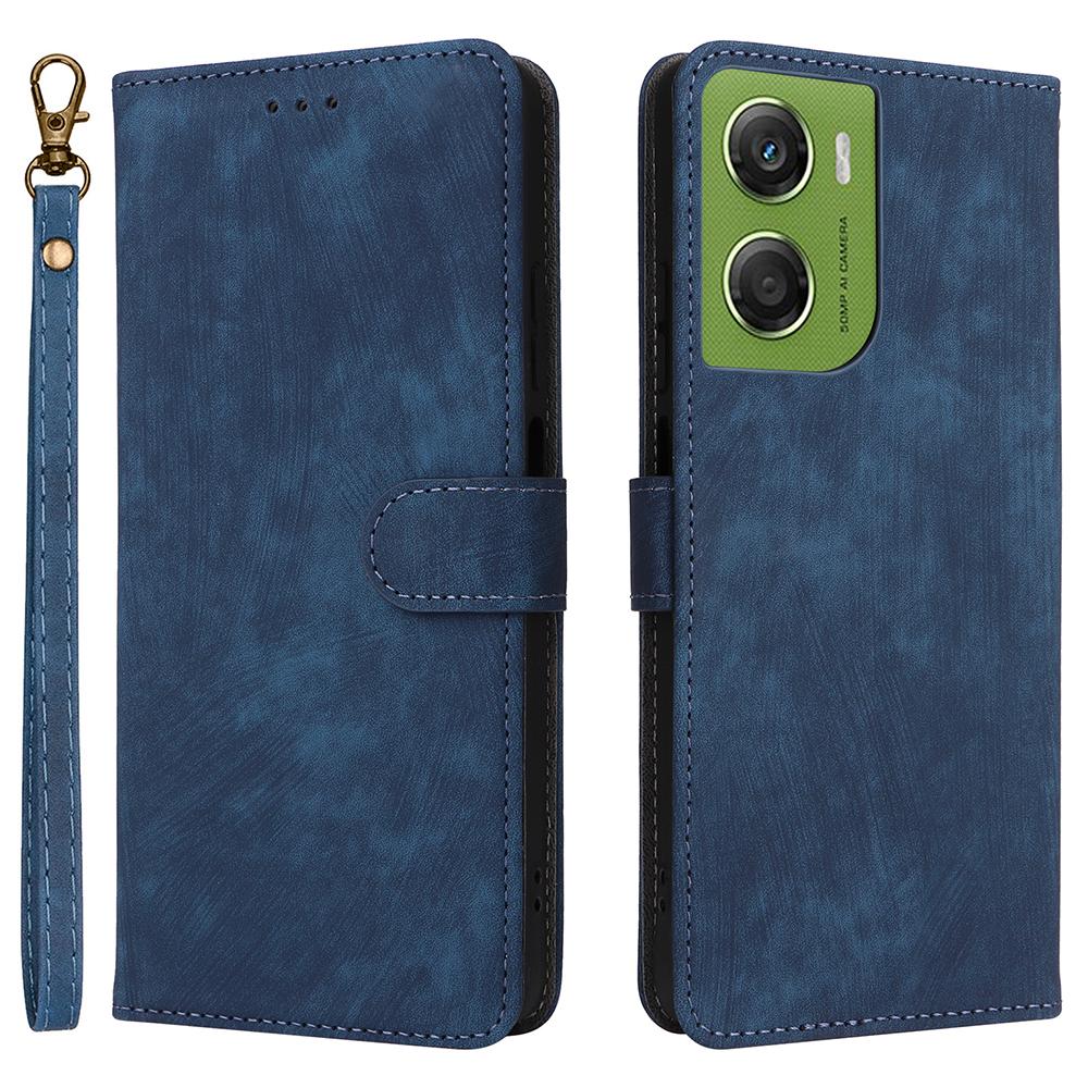 For Motorola Moto G06 4G/G06 Power 4G Case Wallet RFID Blocking PU Leather Phone Cover Stand with Strap