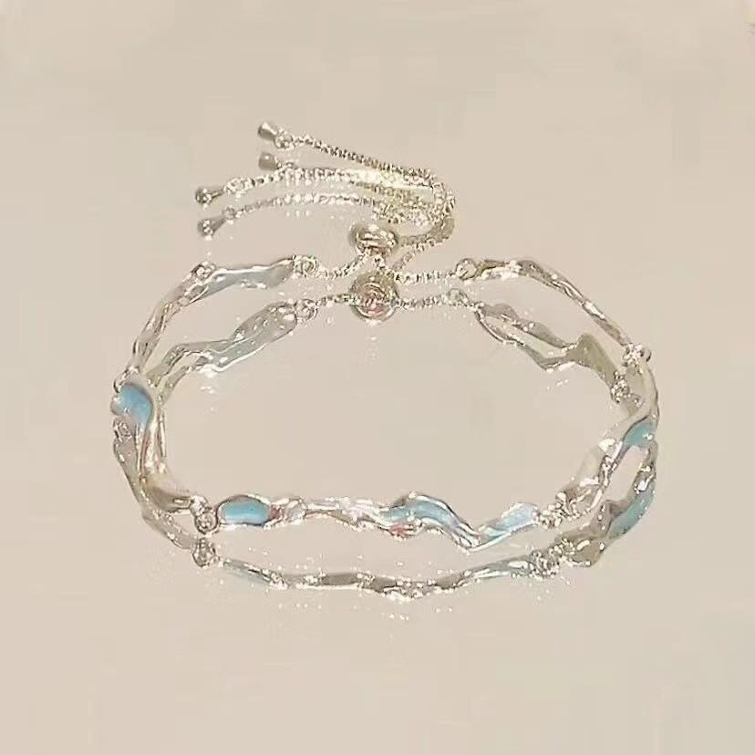 Elegant Lily of the Valley Charm Bracelet for Women - Versatile, Retro, and Perfect for Nature Lovers