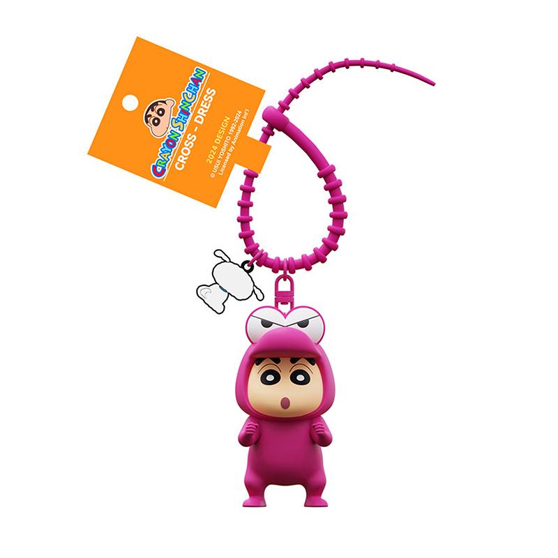 1Pcs Creative Genuine Crayon Shin-Chan Keychain Cute Cartoon Anime Doll Bag Pendant Small Gift Decoration Accessories