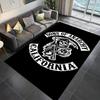 Sons Anarchy: Brotherhood Rebellion carpet floor mats Doormat Art Christmas gifts Dormitory decoration