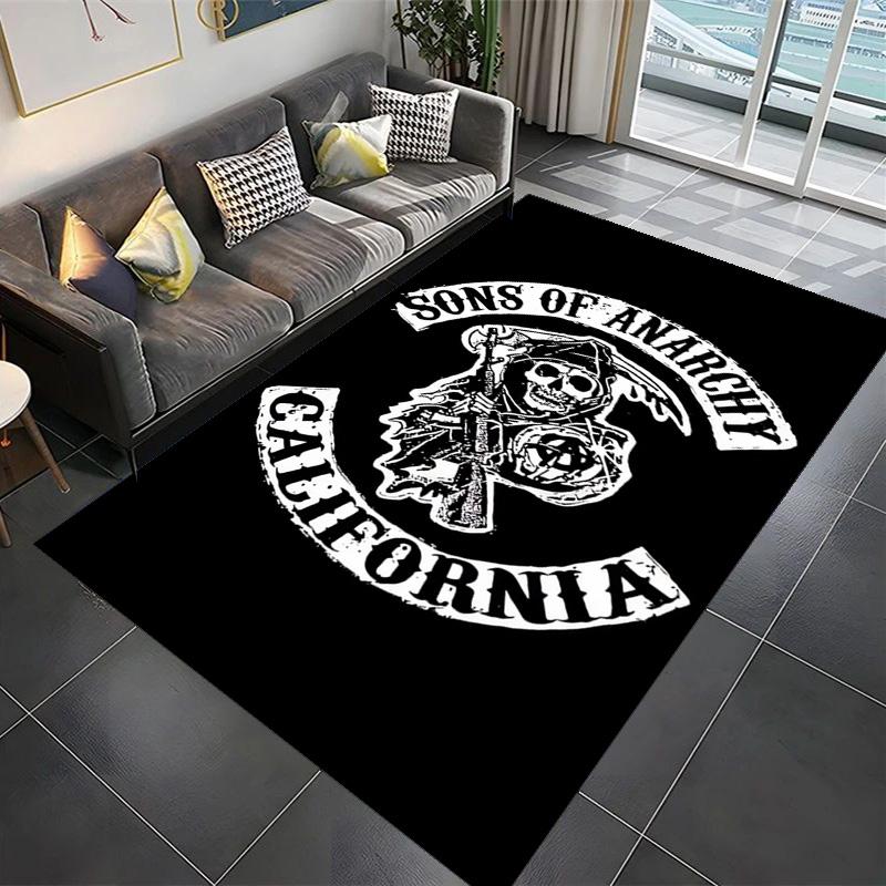 Sons Anarchy: Brotherhood Rebellion carpet floor mats Doormat Art Christmas gifts Dormitory decoration