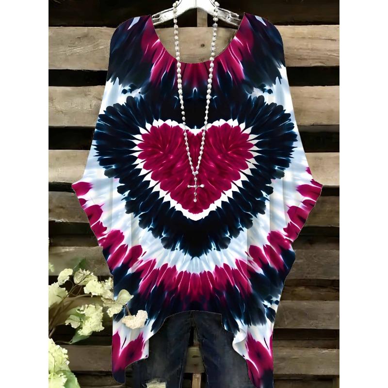 Plus Size Women T-Shirt Fashion Golden Light Swallowtail Hem Round Neck Short Sleeve Casual Summer Tops Loose Comfort Tees