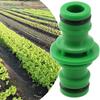2 Way Garden Hose Connector Joiner Coupler Watering Water Pipe Tap Male Black Watering Equipment Garden watering Hose Connector