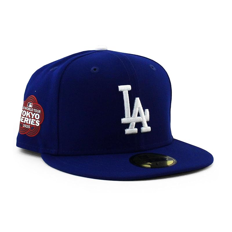 

[New Era] MLB 2025 opening match Tokyo series model cap 59FIFTY Los Angeles dodgers TOKYO SERIES ON-FIELD FITTED CAP LOS ANGELES DODGERS hat 5950 LA