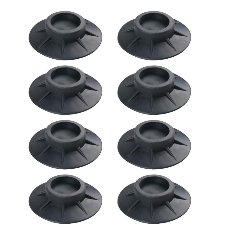 

Pack of 8 Washer Stability Protectors Laundry Machine Foot Protectors Vibration ProtectorS Reduce Noise Increase Safety 1