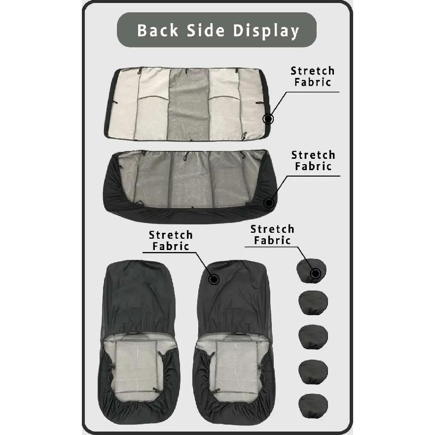 Universele Autostoelhoes Beschermer PU Leer Auto Accessoires Stoelhoezen Interieuronderdelen Kussen Gereedschap Voor SUV Sedan Hatchback