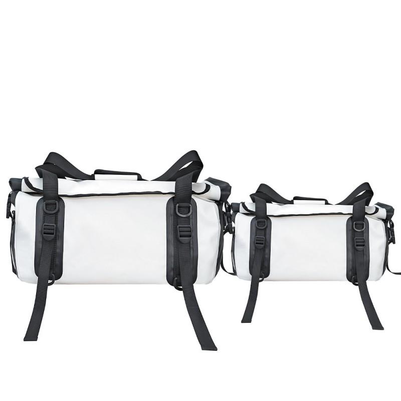 Large Capacity Waterproof Motorcycle Tail Bag Outdoor Camping Hiking Beach Travel Storage 28L 28x28x47cm