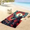 Espionage Elegance Casino Royale Beach Towel Soft Outdoor Camping Absorbent Bath Towel Outdoor Pool Towel Seaside Travel and Vacation Towels Printing