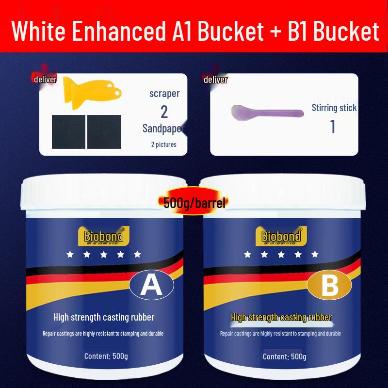 Универсальный водостойкий сварочный клей для металла, радиаторов, топливных баков и труб - Прочный, герметичный клей