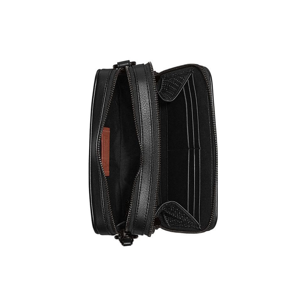 Coach Charter Hybrid Crossbody Bag, Signature Canvas Black Men's Sling Bag, Casual Daily Travel Commute CC069-MI5