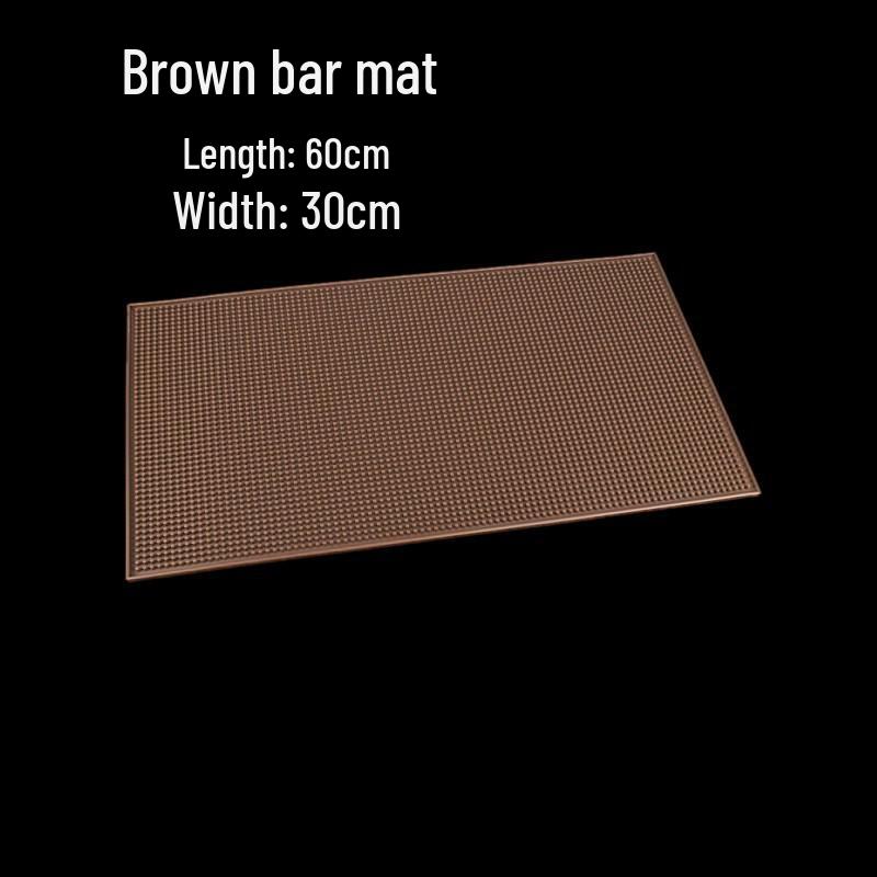 Antypoślizgowa mata barowa: Gumowa Podkładka pod Kubek i Izolująca Mata Odpływowa